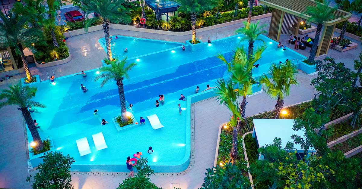 Tiện ích nội khu có “1-0-2” tại G-Skyline Homes