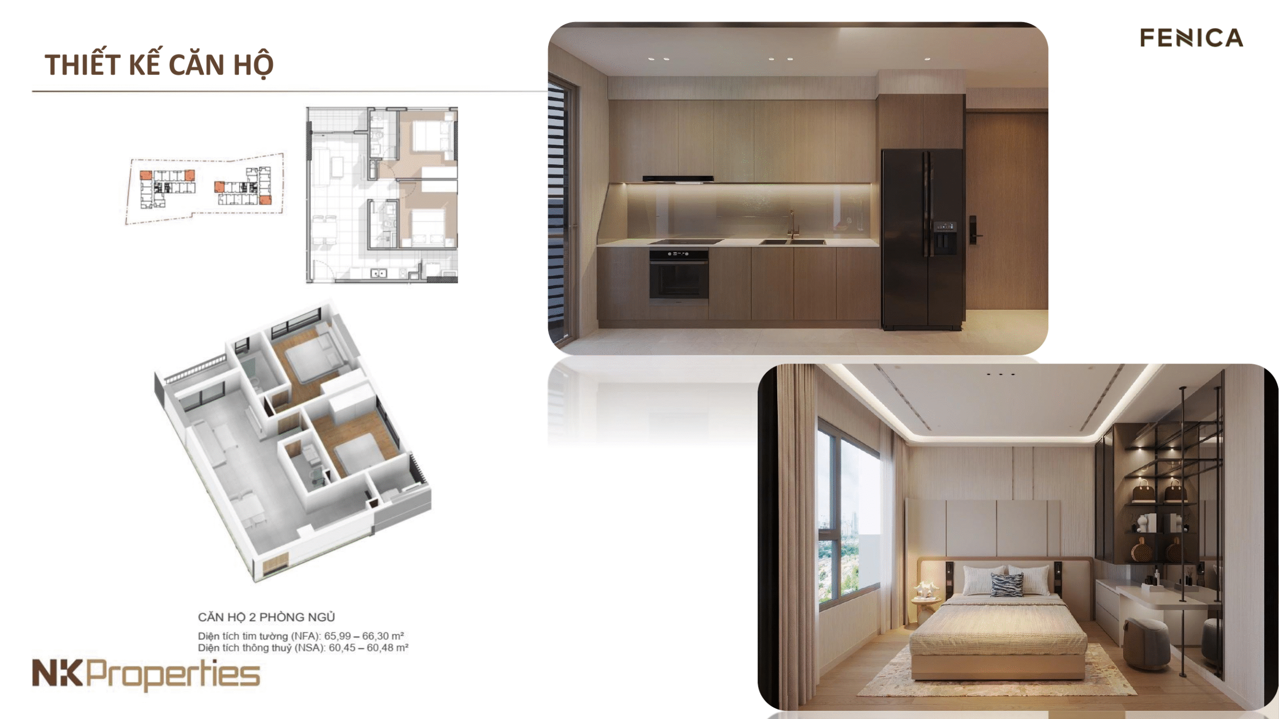 Mặt bằng căn hộ dự án Fenica