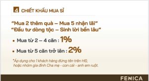 chinh sach mua si Dự Án Căn Hộ Fenica