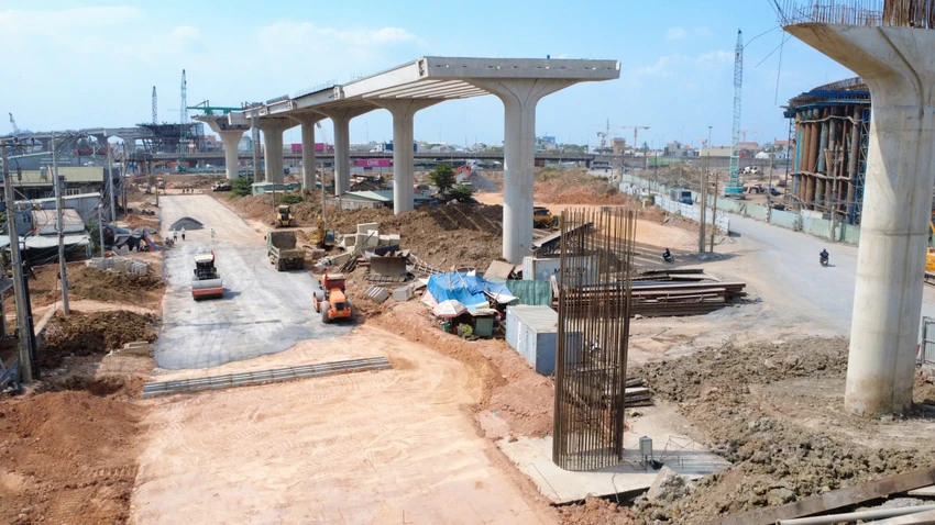 Tang toc thi cong nut giao Tan Van muc tieu hoan thanh vao thang 6 2026 1 Tăng tốc thi công nút giao Tân Vạn, mục tiêu hoàn thành vào tháng 6-2026