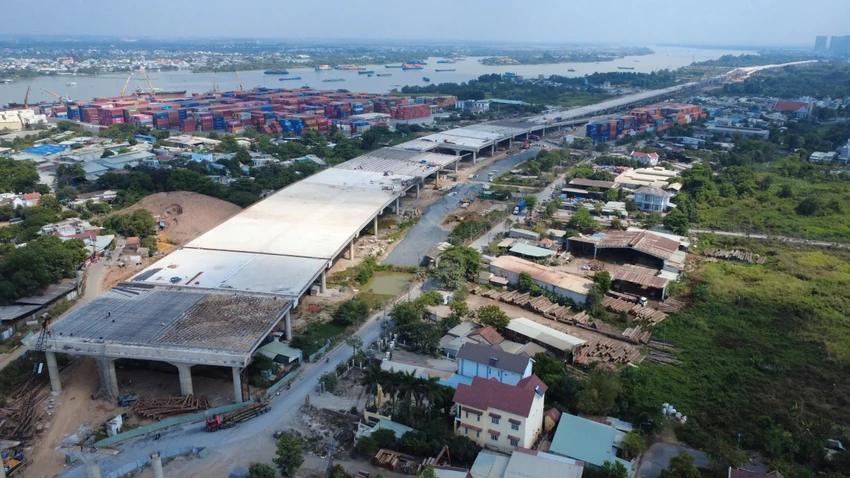 Tang toc thi cong nut giao Tan Van muc tieu hoan thanh vao thang 6 2026 7 Tăng tốc thi công nút giao Tân Vạn, mục tiêu hoàn thành vào tháng 6-2026