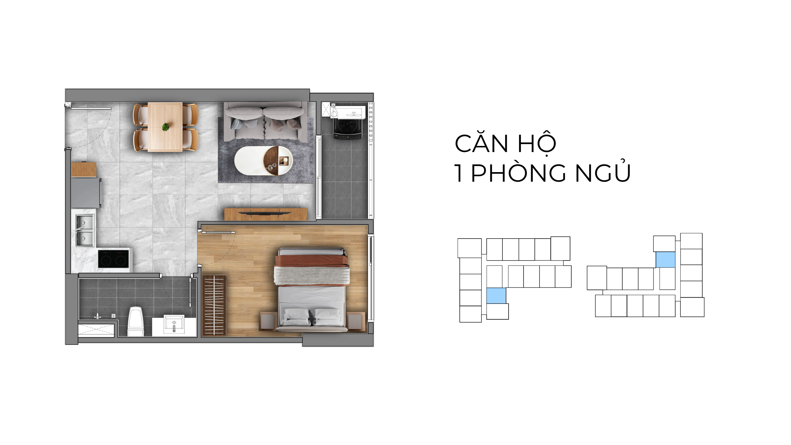Mặt bằng căn hộ dự án Fenica
