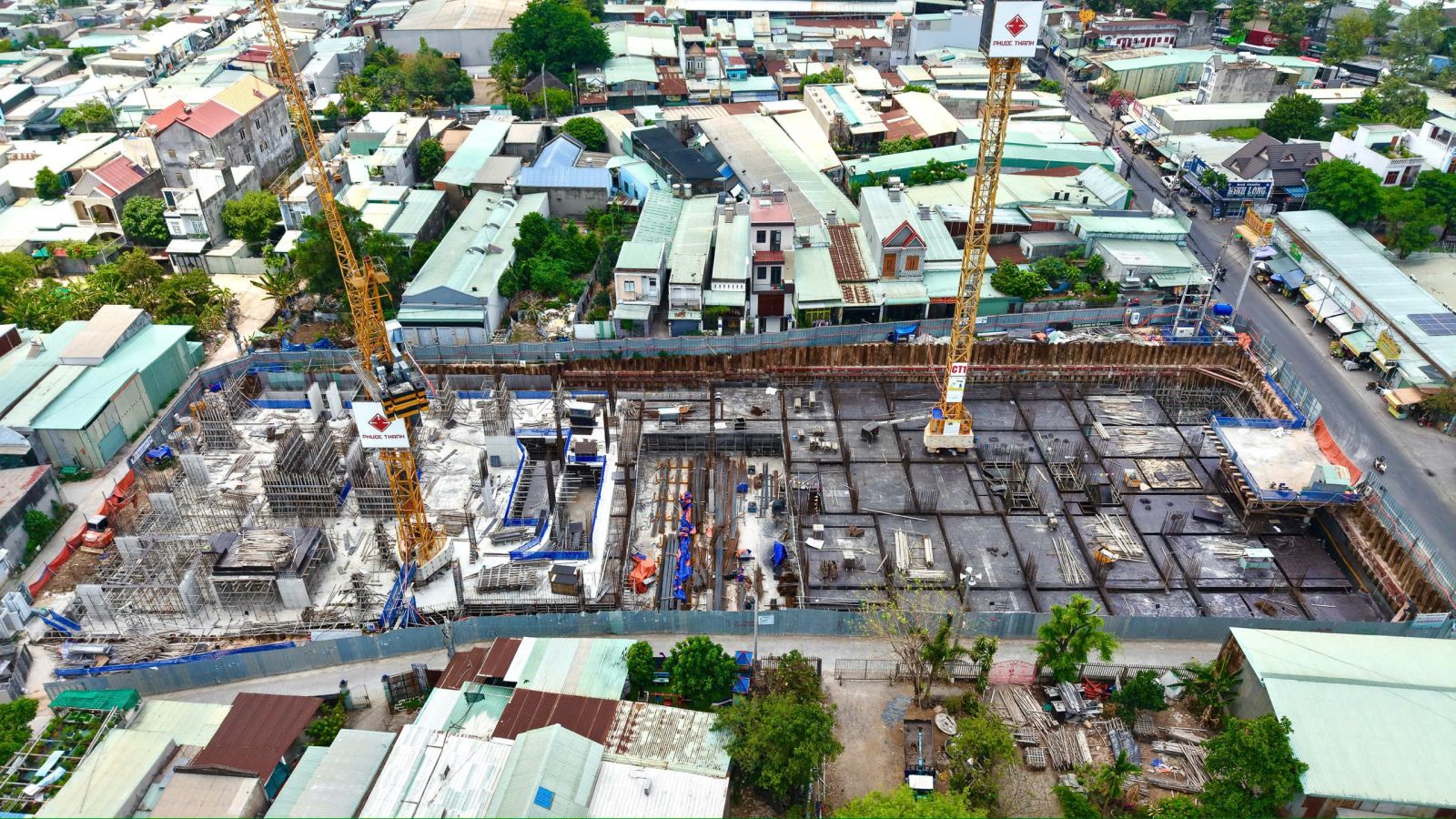 Công ty Cổ phần Xây dựng Phước Thành (PTCONS) đảm nhận vai trò Tổng thầu thi công phần ngầm dự án chung cư Fenica